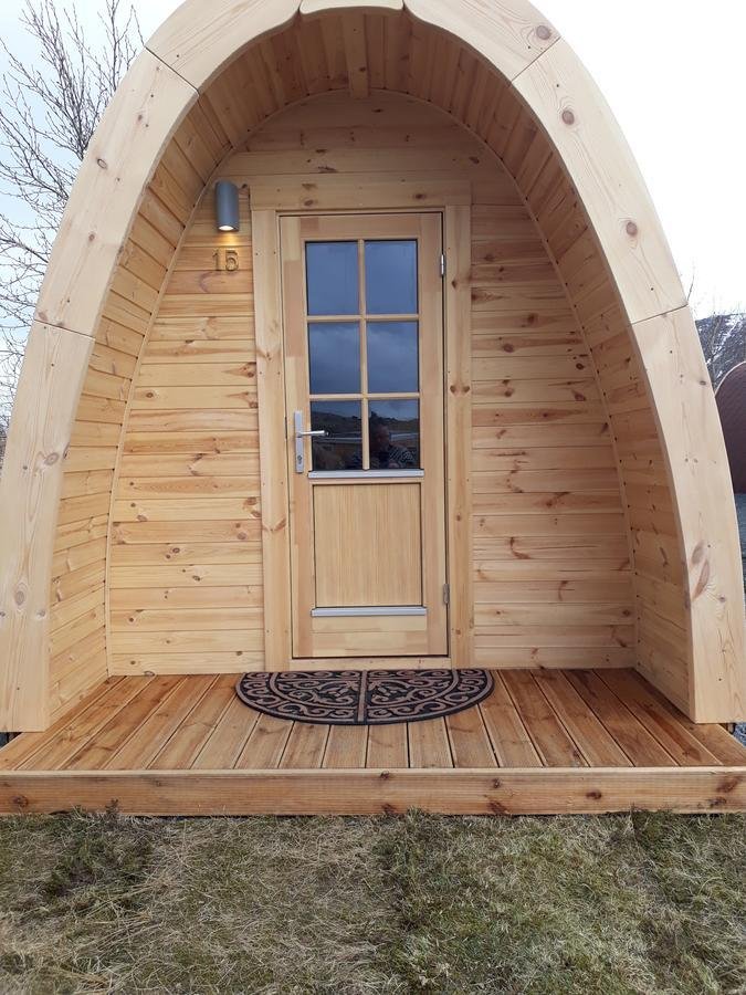 Camping pod for sale in Canada & the USA. Glamping pod for sale with side entrance135747829