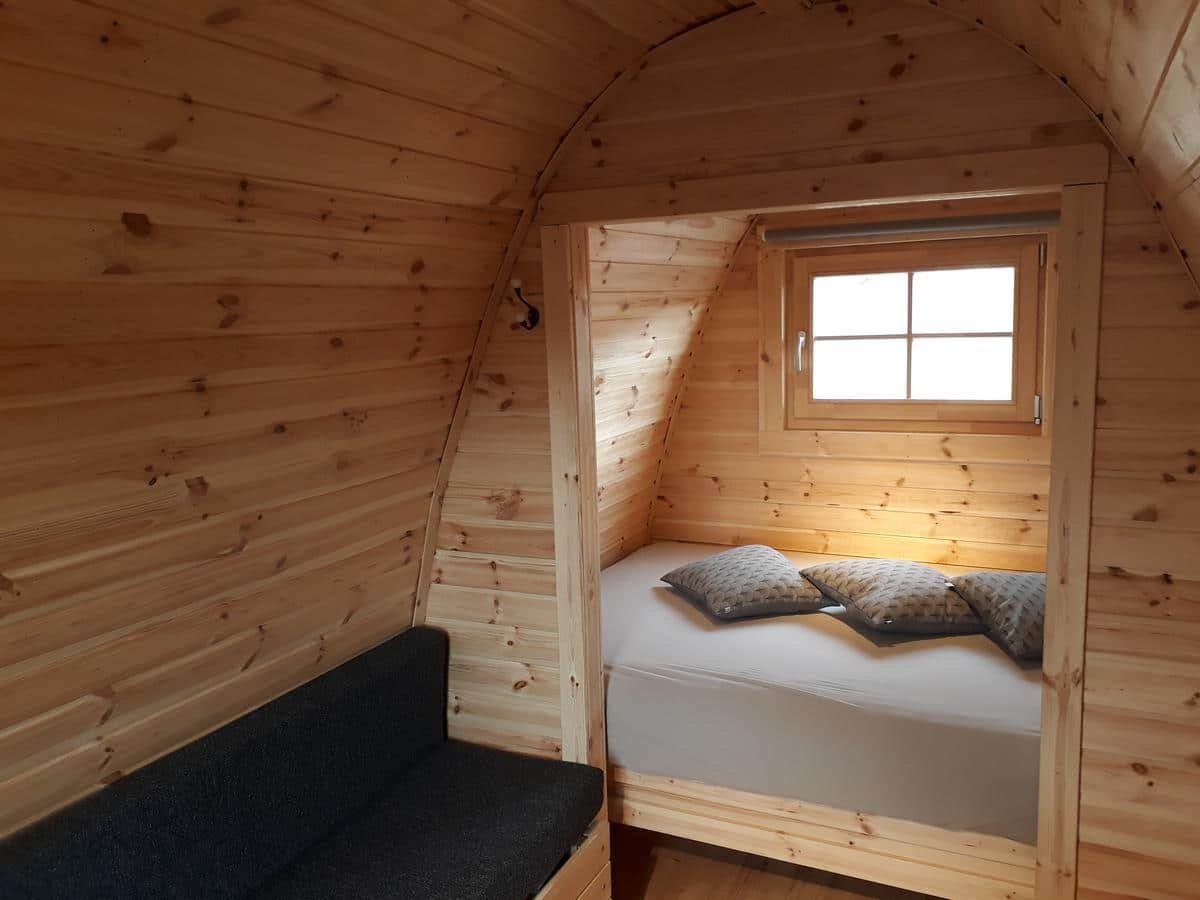Camping pod for sale in Canada & the USA. Glamping pod for sale with side entrance135747832