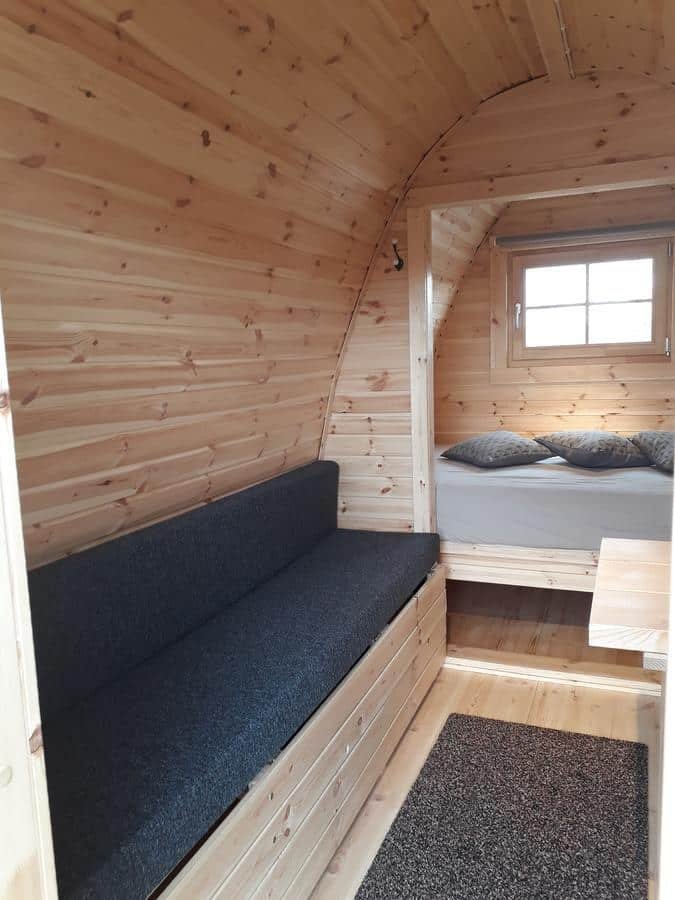 Camping pod for sale in Canada & the USA. Glamping pod for sale with side entrance135747837