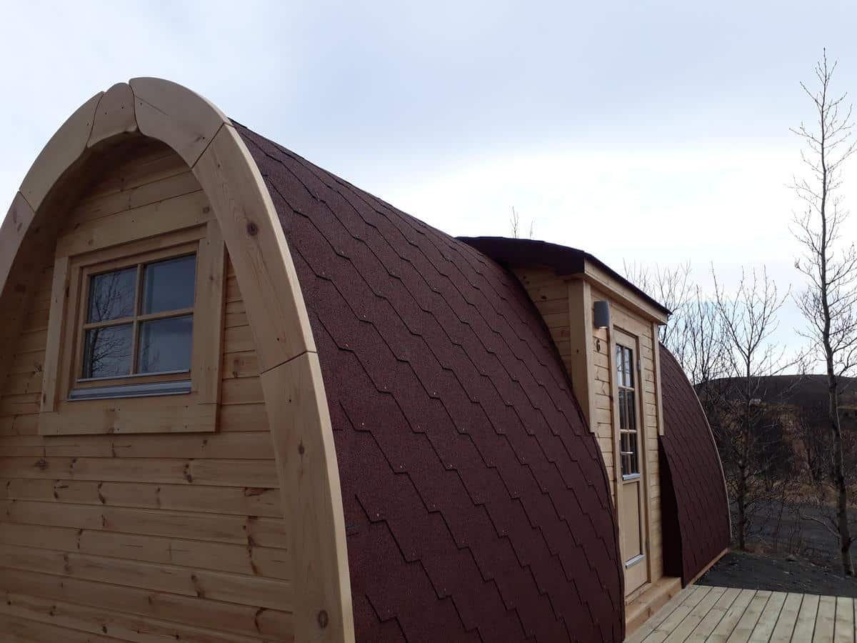 Camping pod for sale in Canada & the USA. Glamping pod for sale with side entrance137547826