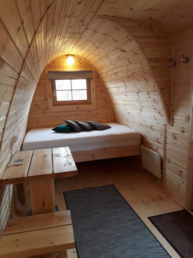 Camping pod for sale in Canada & the USA. Glamping pod for sale with side entrance137547842