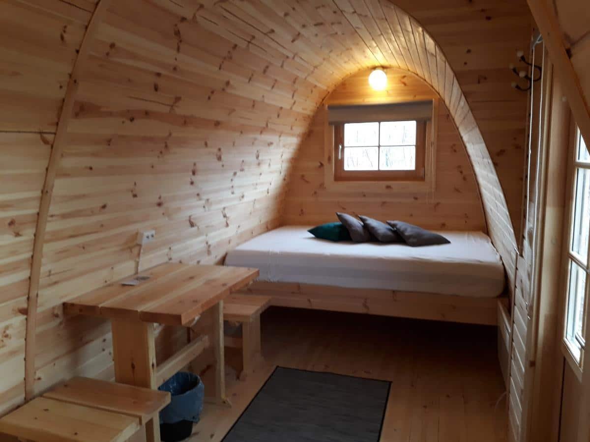 Camping pod for sale in Canada & the USA. Glamping pod for sale with side entrance137547849
