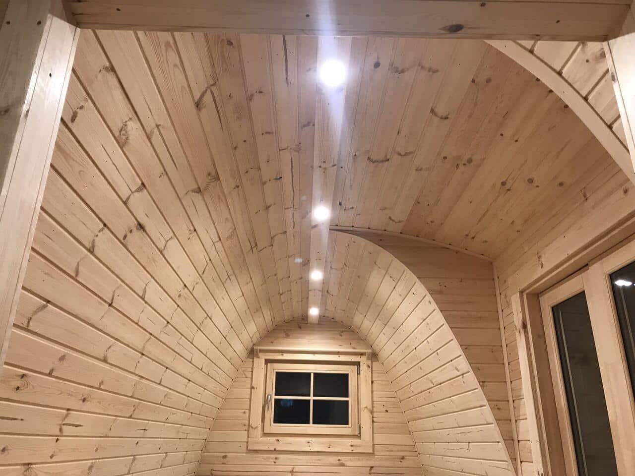 Camping pod for sale in Canada & the USA. Glamping pod for sale with side entrance4rTJQk1Q