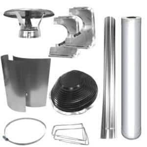 Chimney KitMax interior hight is 7 feet