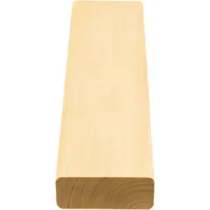 TESLI EXTRA Basswood Sauna Bench Board | Lumber 55 x 24 mm | 3 9/16" x 15/16"