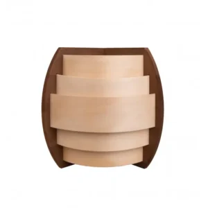 TESLI SYDNEY CORNER Sauna Light Cover with Thermo Wood Base