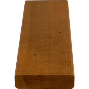 TESLI LUX Thermo Basswood Sauna Bench Board | Lumber 80 x 24 mm | 3 5/16" x 15/16"