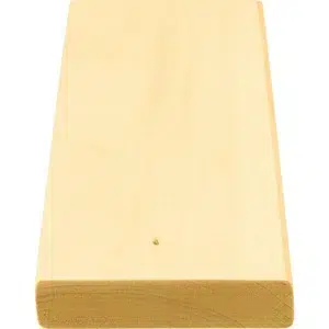 TESLI LUX Basswood Sauna Bench Board | Lumber 90 x 24 mm | 3 9/16" x 15/16"